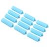 12Pcs Foam Sponge Hair Rollers, Blue Hair Curlers Bouncy Curls