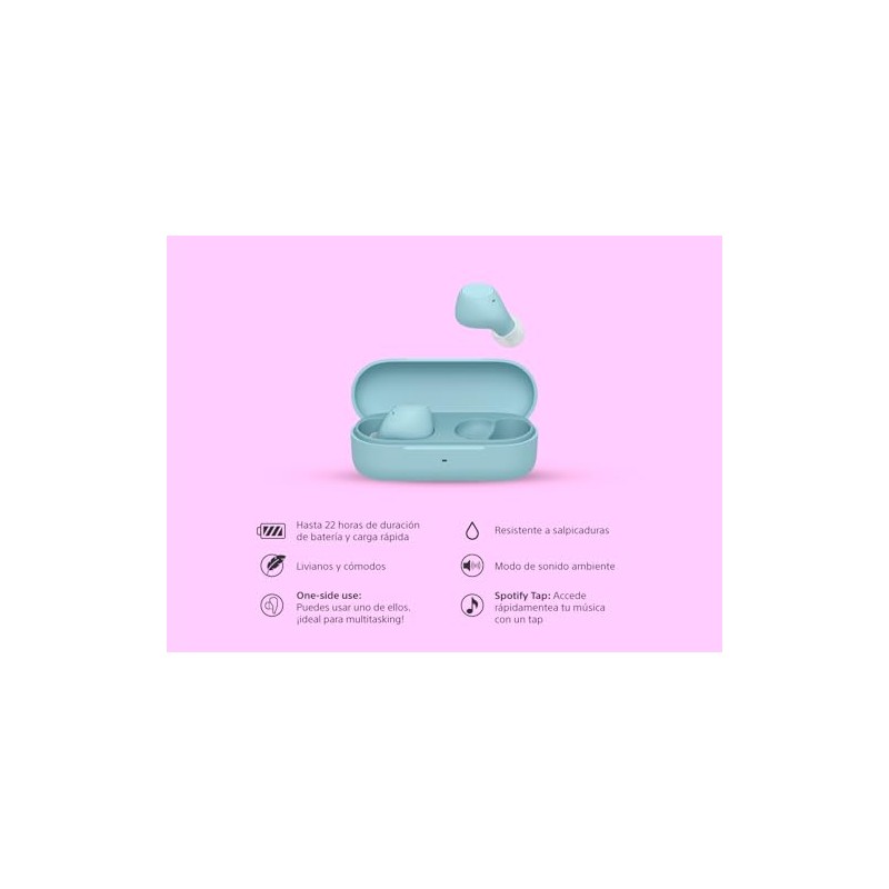 Audífonos Inalámbricos Sony WF-C510, Compactos y Ligeros