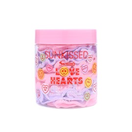 Sunkissed x Love Hearts Soap & Scrub Whipped Body Cleanser Blackcurrant 250g