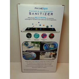 PHONE & ACCESSORY SANITIZER KILLS 99.9% OF GERMS