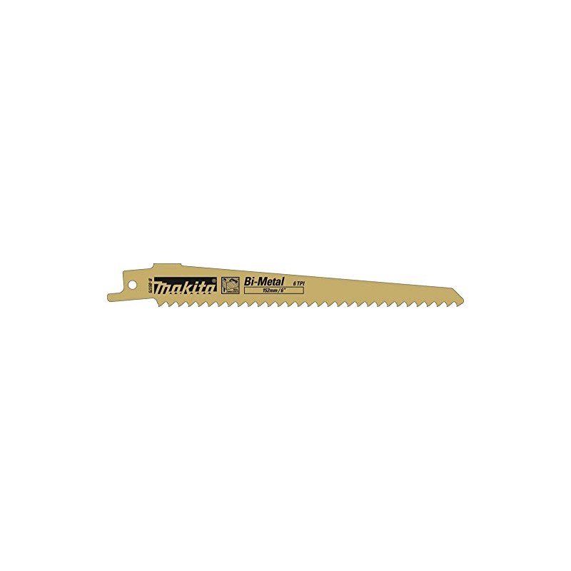 Makita Bi-Metal Reciprocating Saw Blade 130/6,4z 05175