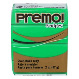 Premo! Sculpey Polymer Clay 2 Oz: Raw Sienna
