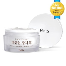 Nella 하얀눈 광채 톤업크림+에센스+달팽이크림 프리미엄 /기초화장품 3종세트 White Snow Glow Tone-Up Cream + Essence + Snail Cream Premium / Basic Beauty Set of 3 Products