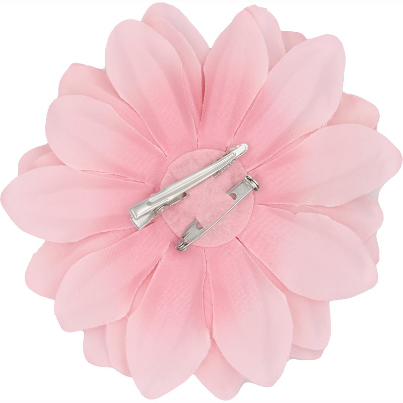 Flower Hair Clips Fascinator Ideal for Weddings Chrysanthemum Baby Pink