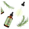 Aceite De Romero Biotina Crecimiento Cabello Cejas Pestañas