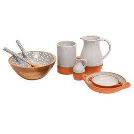 Dexam Sintra Glazed Terracotta Oil Drizzler - Green