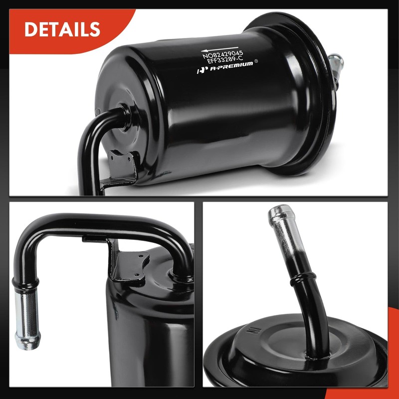 A-Premium Fuel Filter Compatible with Mazda Miata 1990-1997, 1.6L 1.8L,