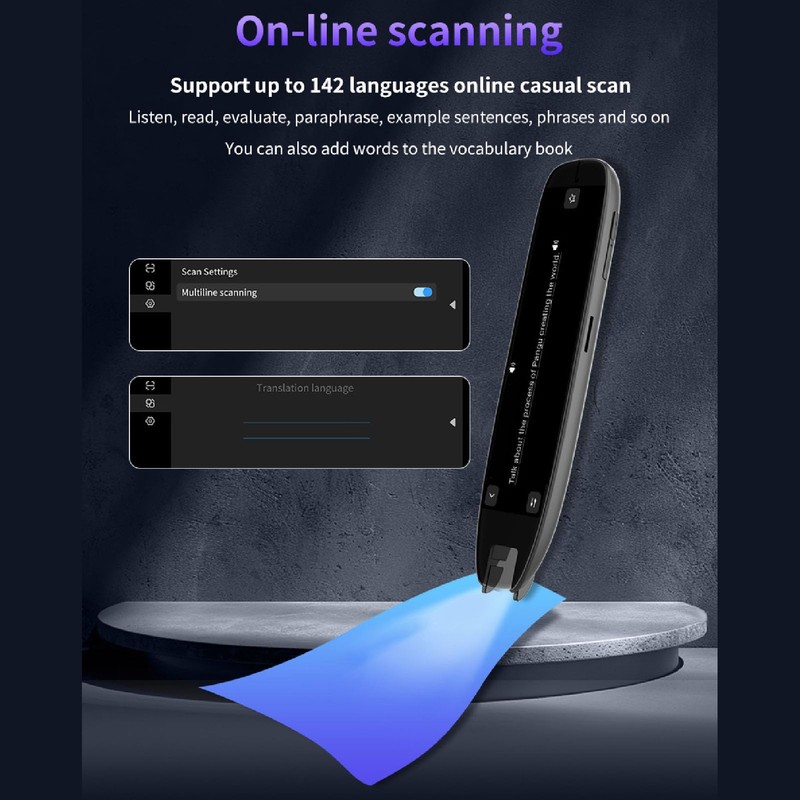 translation pen, online 142 languages 10 languages translation device offline