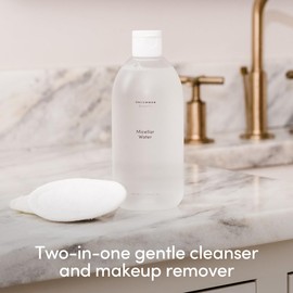 Uncommon Beauty Micellar Water - Two-in-One Gentle Cleanser and Makeup Remover - Removes Dirt and Oil for a Fresh, Clean Complexion - Vegan, Cruelty Free, Synthetic Fragrance Free, 13.52 FL OZ