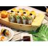 16.5“ Wooden Sushi Serving Tray Boat Plate for Restaurant or