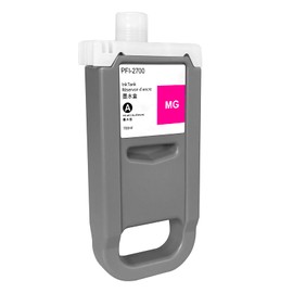 AOTMENDI PFI-2700-MG(Magenta) Pigment Ink Cartridge 700ML for Canon imagePROGRAF PRO-2600 PRO-4600 PRO-6600 GP-2000 GP-4000 GP-4600S GP-6600s Printers