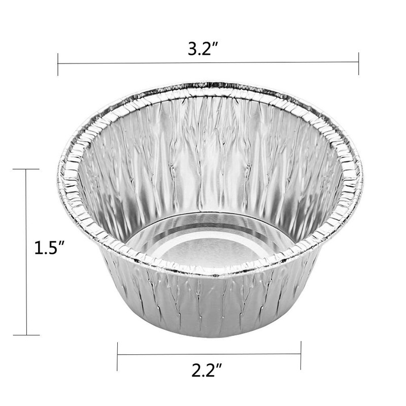 Baking Cups Cupcake Liner, 150 Pack Aluminum Foil Cupcake Pan