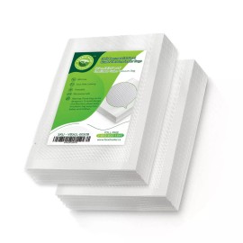 Food Sealer 300 Pcs 11" x 14" Gallon 5Mil Food Sealer Food Saver Weston Vacuum Sealer Bags - 400 Gallon 11" x 14" Bag 5Mil