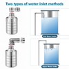 MorningRo 2 Pack Water Float Valve 1/2" to 3/4'' Auto