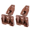 10PCS Drawer Slide Track Guide Glide for Center Mount Drawer