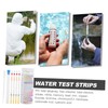 Baluue 100pcs Water Quality Test Strips for Testing Papers with