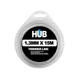 OneHub Trimmer line 1.3mm x 15m Strimmer Line for Garden Grass Strimmer Strimmers Electric