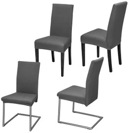 Staboos Universal Stretch Chair Cover 96 % Cotton Easy-Care and Non-Iron