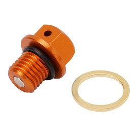 NICECNC Orange M12 x P1.5 Magnetic Drain Plug Compatible with KTM 125-530 SX/SX-F/EXC/EXC-F/EXC-R/XC/XC-W/XC-F 2000-2023