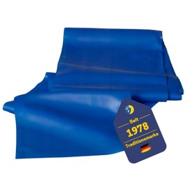 Best Sporting TPR Exercise Band I Highly Elastic Fitness Band in Strength Strong I 2 m I Colour Blue I Theraband I Sports Elastic Band I for Training at Home, Pilates and Yoga