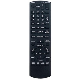 N2QAYA000008 Replacement Remote Control Applicable for Panasonic Portable Stereo CD System RX-D55 RX-D50 RX-D55EG RX-D55EGK