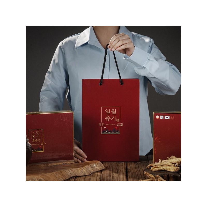 (일월종가)6년근 홍삼스틱 선물세트 30포고려홍삼엔케이 NK면역 홍삼정진세노사이드 함유 (Ilwoljongga) 6-Year Red