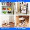 PABUSIOR 10-Inch Clear Cabinet Drawer Liner: Translucent Waterproof Small Kitchen