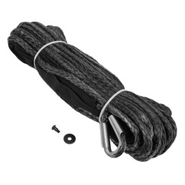 Winch Synthetic Rope 104232 90' long-3/8 Hook/Loop Ends fits VR EVO 8-S, VR EVO 10-S and VR EVO 12-S
