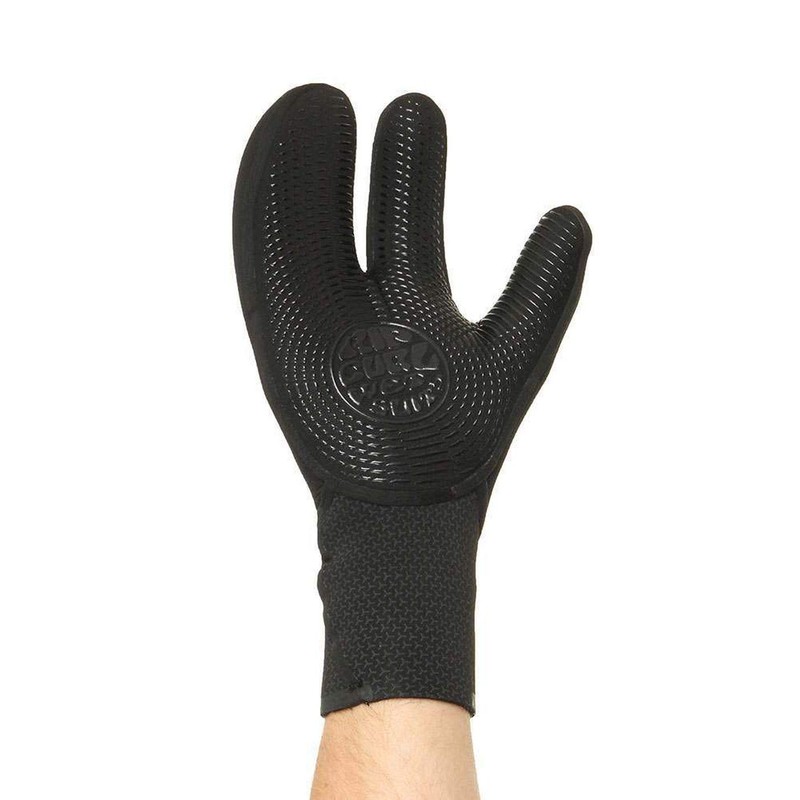 RIP CURL Flashbomb 5/3mm 3 Finger Glove - Black -