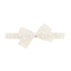 Kenjudess Baby Girl Headband Floral Lace Hairband with Bows Elastic