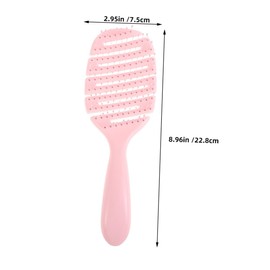 FOMIYES -static Curved Vented Hair Brush Set Salon Massage Comb for Dry Wet Hair Detangler