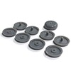 5 Sets Universal Fit Seatbelt Stopper Kit, Snap-on Seat Belt