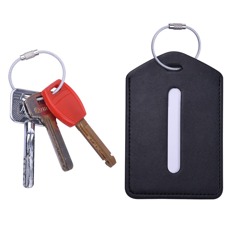Wisdompro Wire Keychains, Screw Type, Wire Keyring, Key Chain, Stainless