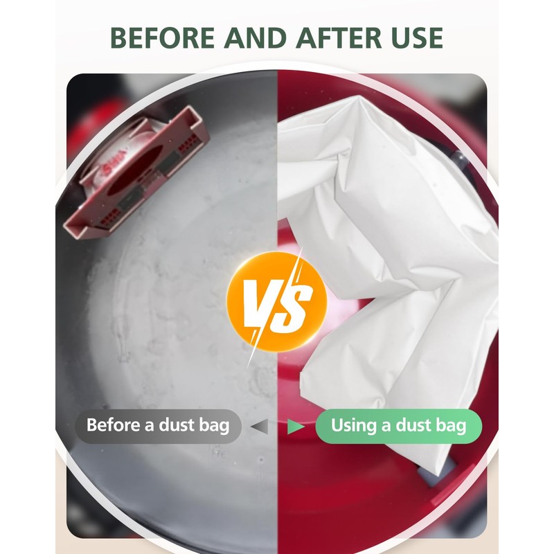 10 Pack CMXZVBE38749 Vacuum Dust Bags Compatible with CRAFTSMAN 16-20