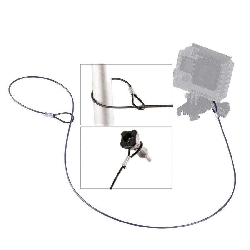 micros2u Action Camera Roll Cage/Bar Mounting Kit. Compatible with Gopro