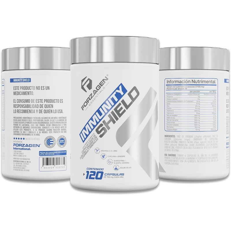 Essentials Immunity Shield + Men's Multivitamin – Combo Forzagen