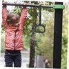 Kisangel Adjustable Children's Gymnastic Rings Home Workout Equipment Gymnastics Equipment