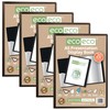 eco-eco A5 Size 50% Recycled 20 Pocket Black Presentation Display