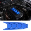 necar2020 ABS Blue Car Engine Bay Center Decorative Trim Cover