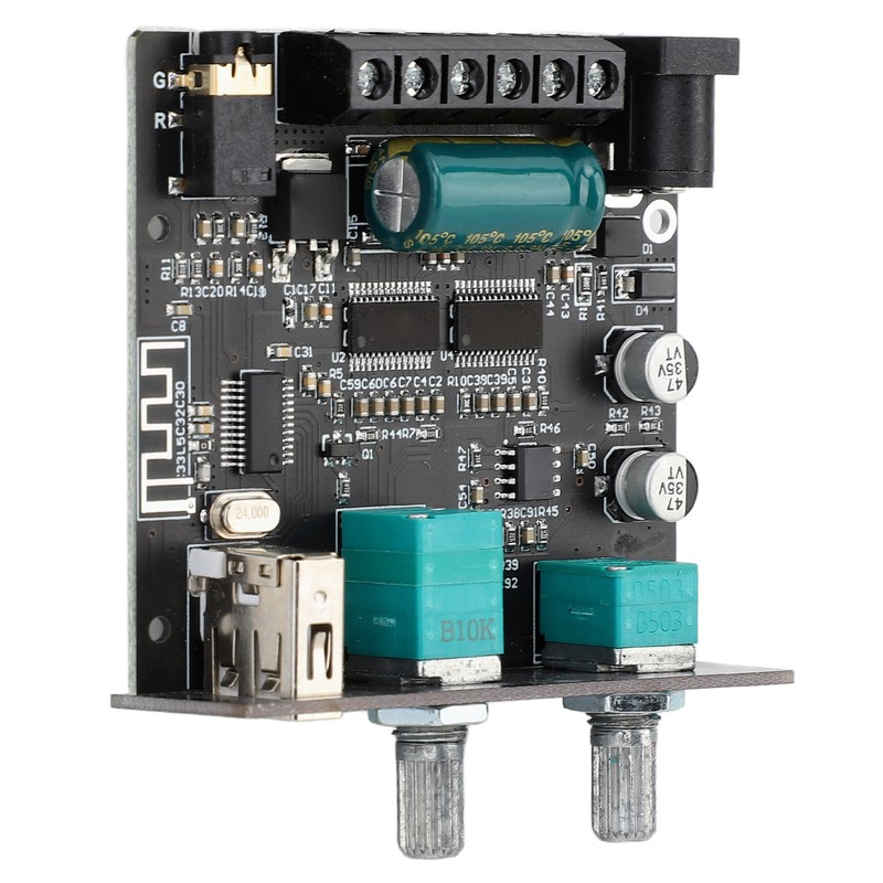 Bluetooth 5.1 Amplifier Board 9 to 24V 2.1 Channel Mini