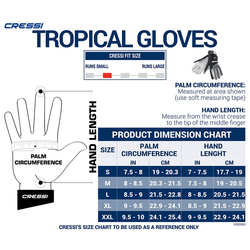 Cressi Tropical Gloves 2 mm