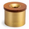 Ordisy Ashtray with Lid, High Quality Brass, For Tabletop, Car,