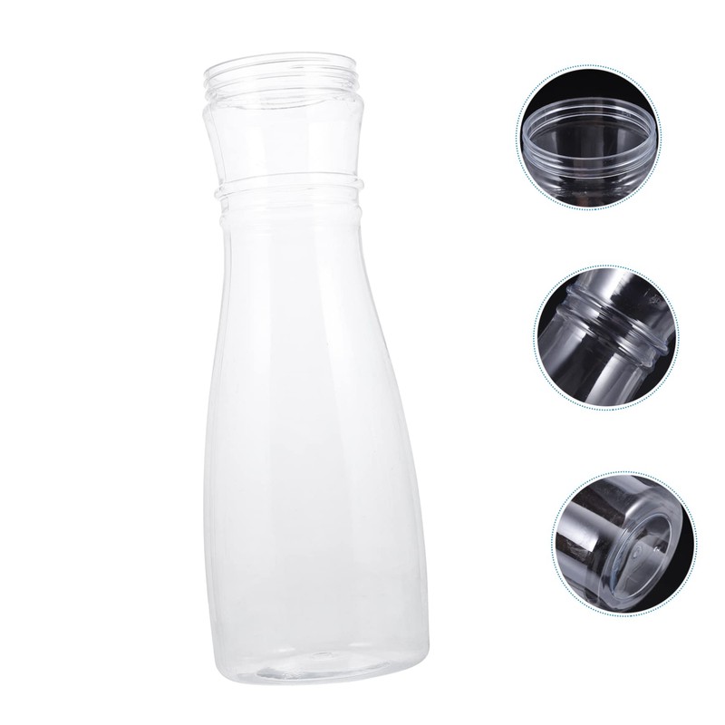 Zerodeko 1set Transparent Plastic Flower Arrangement Vases Modern Desktop Flowerpot