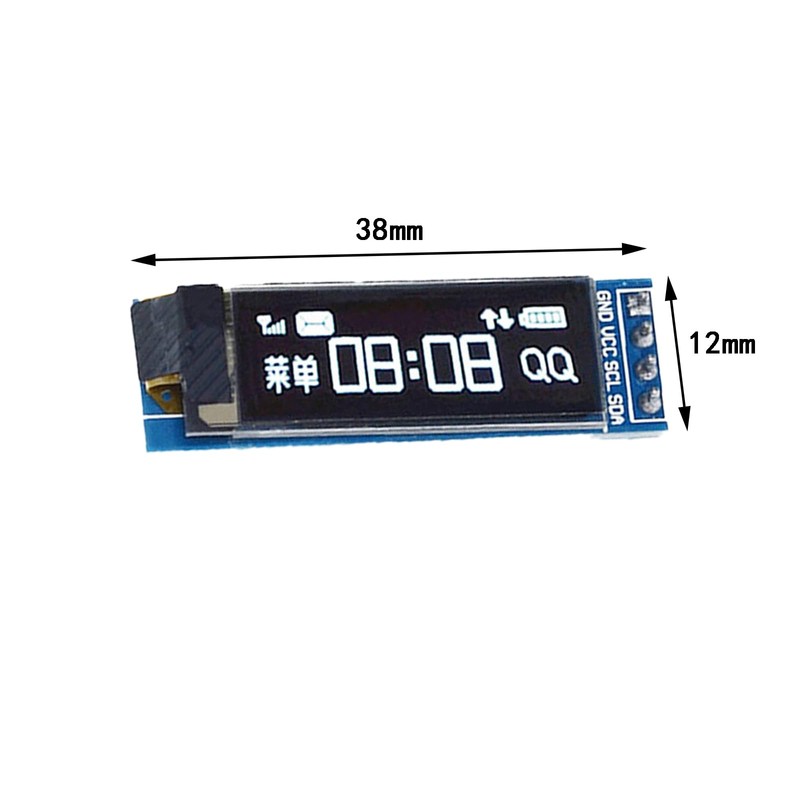 Pack of 3 0.91 Inch OLED LCD Display Module Screen