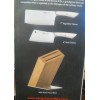 Cangshan Elbert Series 3-Piece HUA Cleaver Knife Block Set (White)