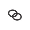 Shires Rubbers For Peacock Stirrups - Black
