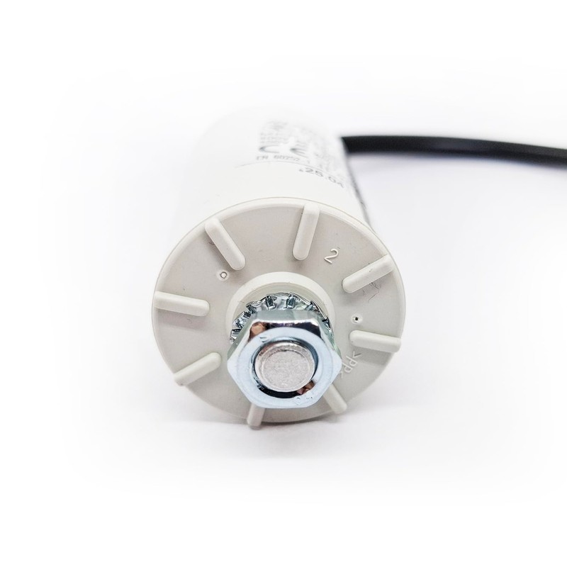 LORTECH Motor Capacitor Permanent 12.5µF 450V with Cable