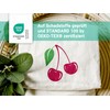 Zollner24 Cherry stone cushion approx. 20 x 53 cm, removable