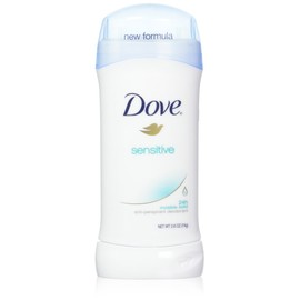 Dove Deodorant 2.6 Ounce Invisible Solid Sensitive Skin (76ml) (6 Pack)