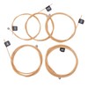 5 String Bass Strings Replacement Professional Metal Wooden Bass Guitar